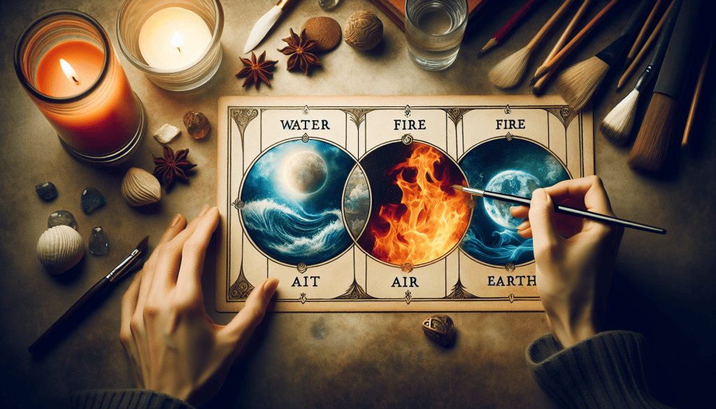 Elementi Tarota: Voda, Ogenj, Zrak in Zemlja