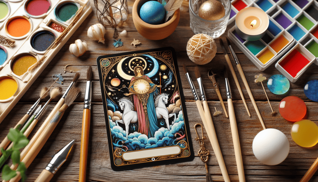 Tarot in Kreativnost: Navdih iz Kart za Umetniški Izraz