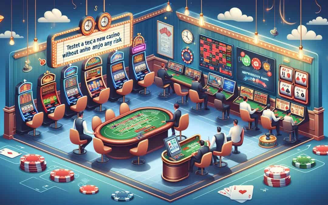 Najboljši način za preizkus nove igralnice brez tveganja