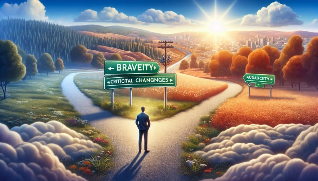 Zakaj pogum vedno prinese spremembo