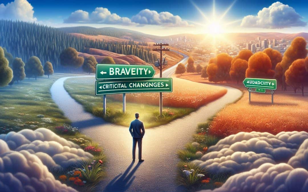 Zakaj pogum vedno prinese spremembo