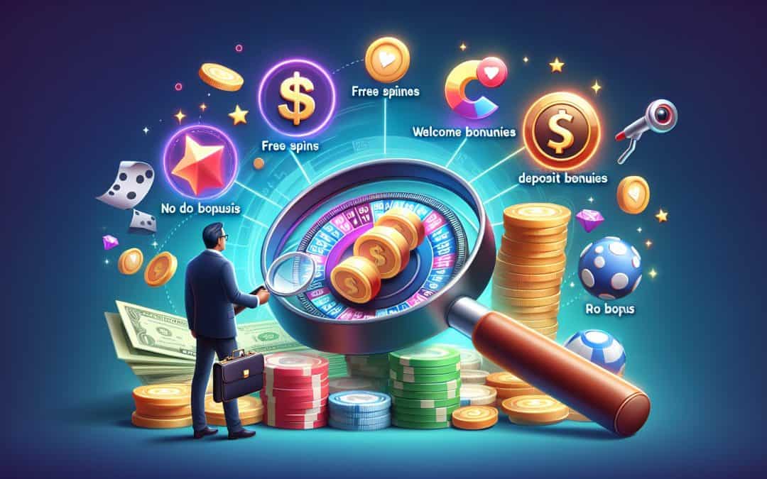 Kaj so različni tipi bonusov in kako jih izkoristiti v spletnem kazinoju?