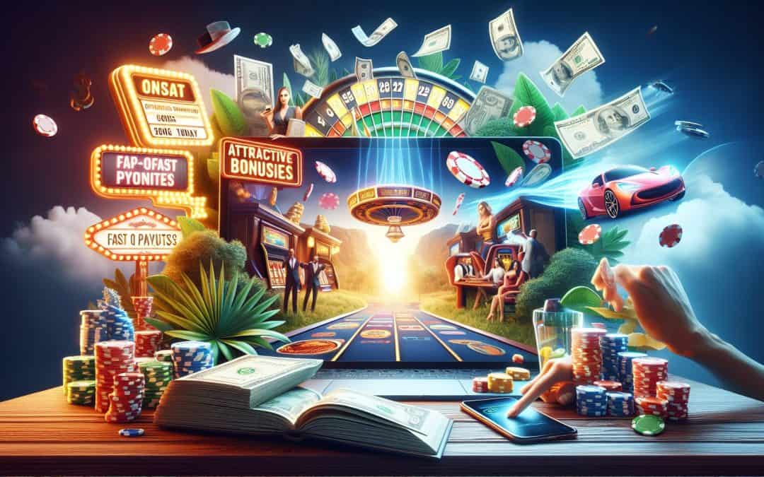 Spletne igralnice s hitrimi izplačili in odličnimi bonusi
