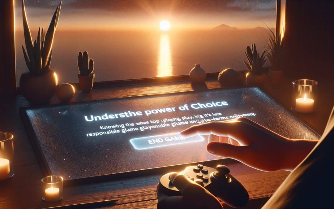 Zakaj je tako pomembno vedeti, kdaj prenehati igrati