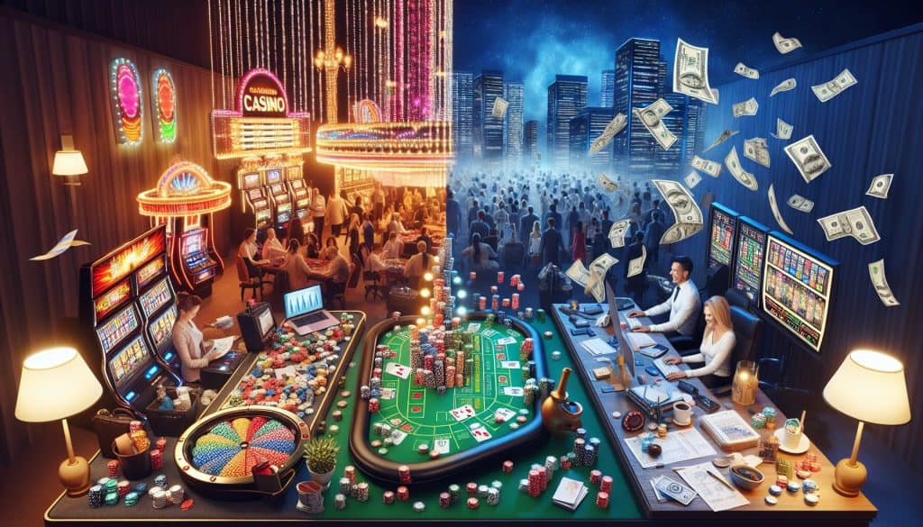 Zakaj igranje v kazinoju ni isto kot v resničnem življenju Zakaj igranje v kazinoju ni isto kot v resničnem življenju