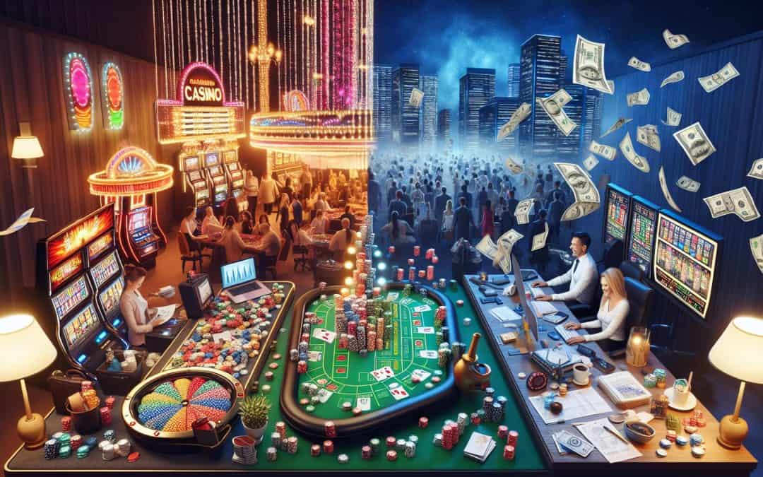 Zakaj igranje v kazinoju ni isto kot v resničnem življenju