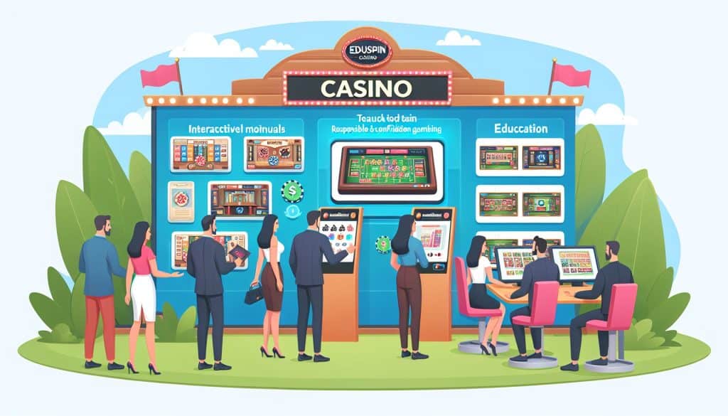 Casinoji, ki ponujajo edukativne module o igri