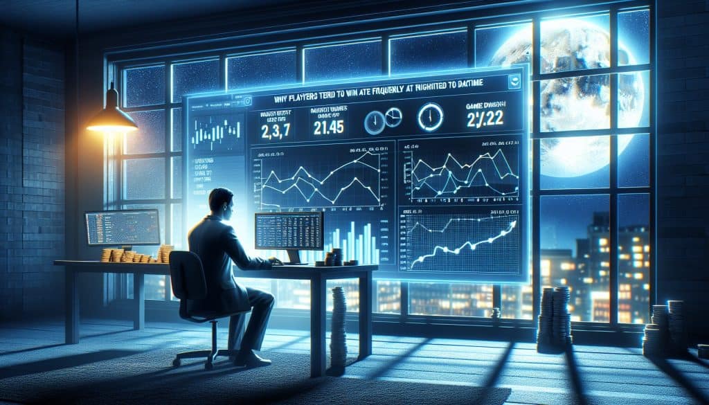 Zakaj igralci zmagujejo več ponoči kot podnevi